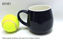 Imagen de TAZA MUG MODERNA DE CERAMICA COLOR AZUL INTARIOR BLANCO 3.26